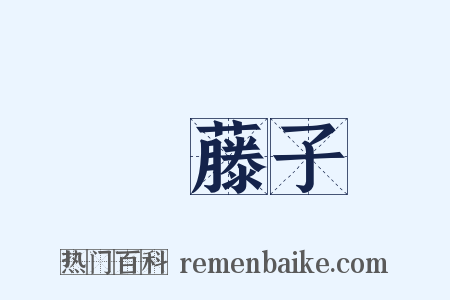 榼藤子是什么意思的图片